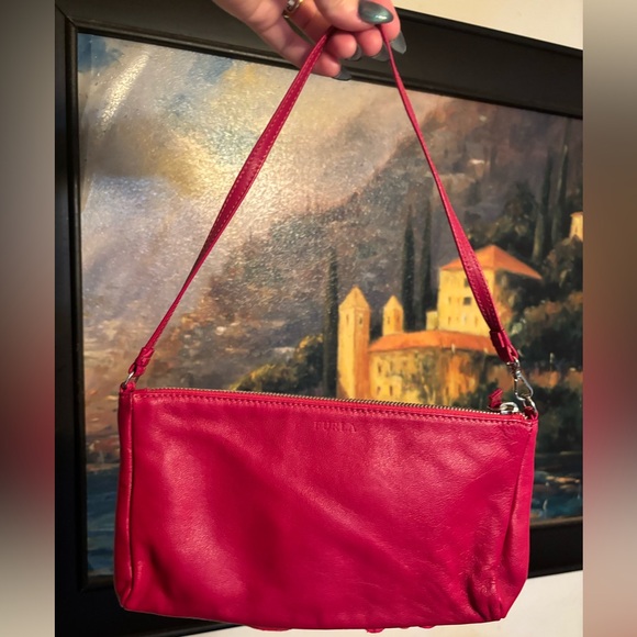 Furla Floral Mini Leather Bag - Picture 13 of 17